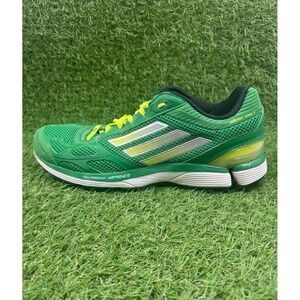 Adidas Adizero Sonic 3 Mens Size 10.5 Green Athletic Running Shoes Sneakers